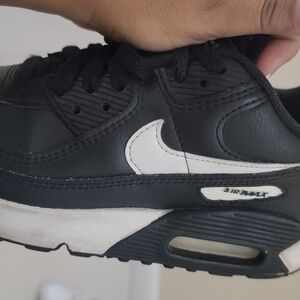 Nike Black and White Sneakers with Chunky Design